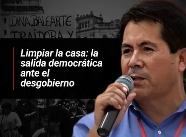 Limpiar la casa: la salida democrática ante el desgobierno
